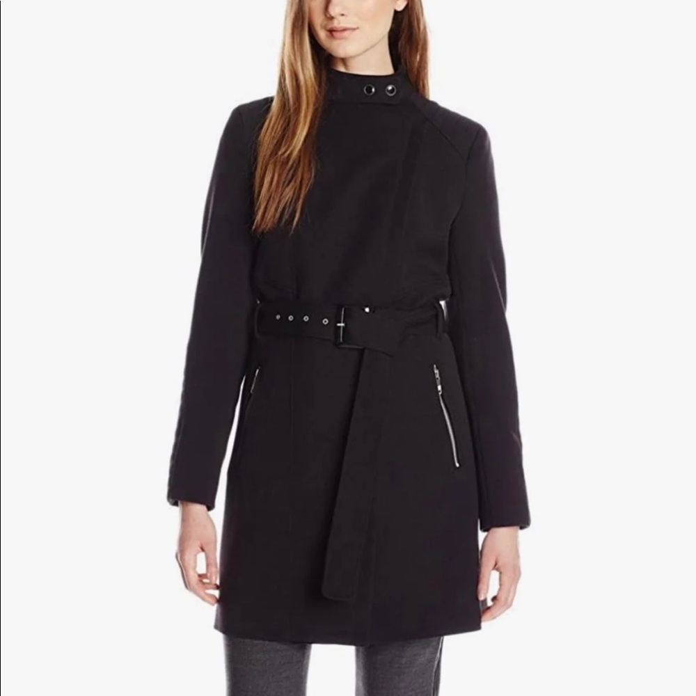 Kenneth Cole Asymmetrical Coat